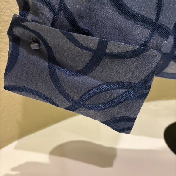 FINAL PRICE - Oscar de la Renta Women’s Silk Blend Embriodery Blouse GLAM Size L - Picture 3 of 6